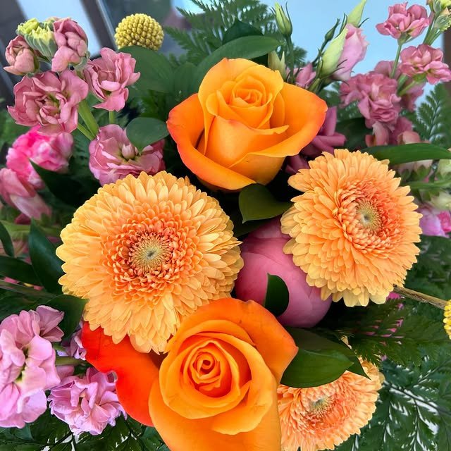 flowers at brightside dental